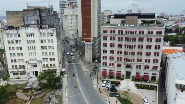 Salvador Bahia Brasil Dezembro 2021 Vista Aérea Praça Castro Alves — Fotografia de Stock