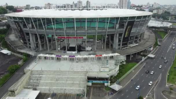 Salvador Bahia Brezilya Aralık 2021 Salvador Daki Arena Fonte Nova — Stok video