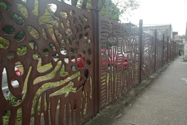 Salvador Bahia Brasilien November 2021 Giron Fence Seen Candomble Casa — Stockfoto