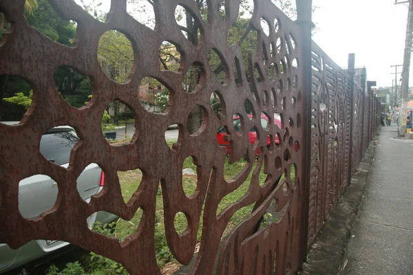 Salvador Bahia Brasilien November 2021 Giron Fence Seen Candomble Casa — Stockfoto