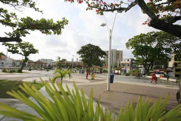 Salvador Bahia Brazil December 2016 View Largo Mariquita Region Rio — Stock Photo, Image