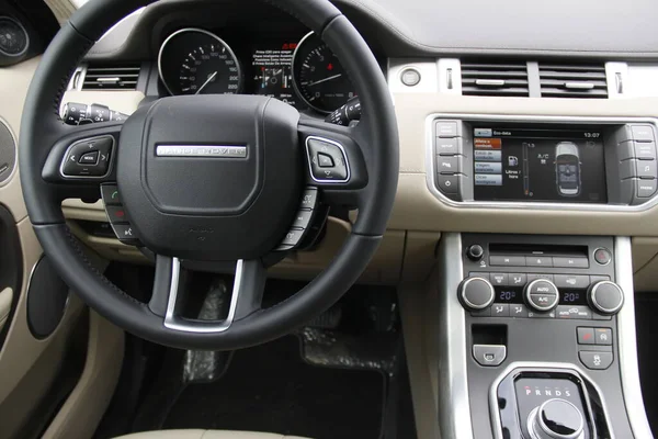 Salvador Bahia Brazil July 2014 Details Range Rover Evoque 2014 — 스톡 사진