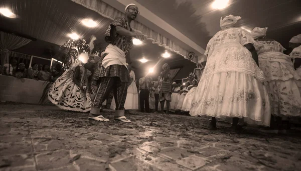 Simoes Filho Bahia Brazilština Února 2016 Následovníci Candomble Náboženského Vyznání — Stock fotografie