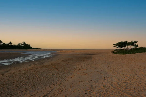 Porto Seguro Bahia Brazil Φεβρουαρίου 2011 Άποψη Του Χωριού Caraiva — Φωτογραφία Αρχείου