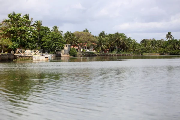 Lauro Freitas Bahia Brazil November 2017 Utsikt Över Floden Joanes — Stockfoto