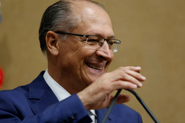 2018年6月7日 圣保罗州前州长Geraldo Alckmin在萨尔瓦多巴伊亚州议会获得巴伊亚州公民称号 — 图库照片