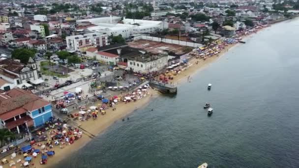 Salvador Bahia Brasil Janeiro 2022 Vista Igreja Nossa Senhora Boa — Vídeo de Stock