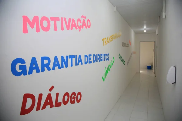 Salvador Bahia Brasile Febbraio 2022 Veduta Unità Cras Centro Riferimento — Foto Stock