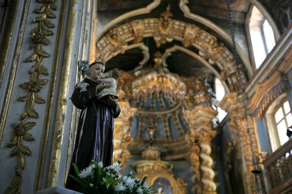 阿尔瓦多 巴伊亚 2022年2月20日 圣安东尼奥的圣像 在萨尔瓦多市的塔拉帕会议上被看到 — 图库照片
