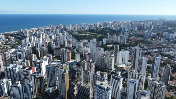 Salvador Bahia Brasil Febrero 2022 Vista Edificios Residenciales Barrio Putuba — Foto de Stock