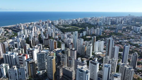 Salvador Bahia Brasil Fevereiro 2022 Vista Prédios Residenciais Bairro Putuba — Fotografia de Stock