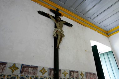 cairu, bahia, brezil- 3 Kasım 2014: Cairu şehrinde Santo Antonio Manastırı.