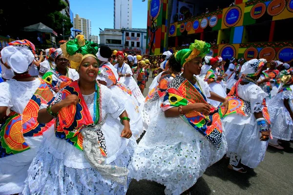 Salvador Bahia Brazil Μάρτιος 2014 Μέλη Της Μπάντας Dida Φαίνονται — Φωτογραφία Αρχείου