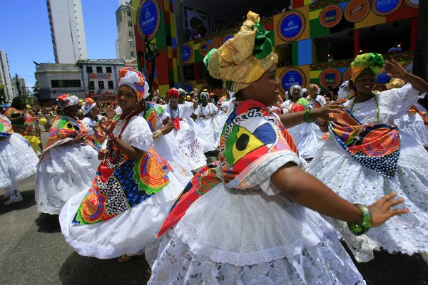 Salvador Bahia Brasil Marzo 2014 Miembros Banda Dida Son Vistos — Foto de Stock