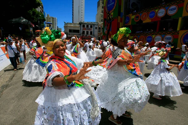 Salvador Bahia Brasilien März 2014 Mitglieder Der Band Dida Während — Stockfoto