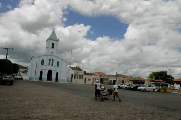 Ruy Barbosa Bahia Brasil Febrero 2013 Igreja Catolica Matriz Ubicada — Foto de Stock