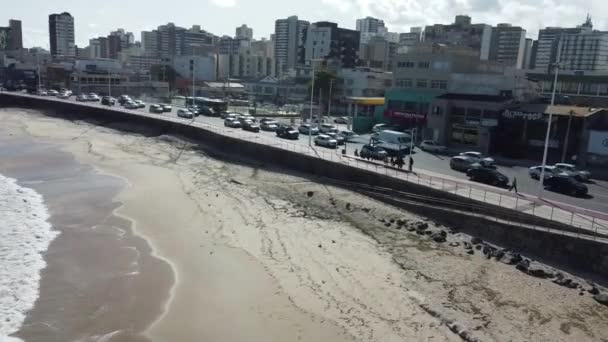Salvador Bahia Brazylia Marca 2022 Widok Lotu Ptaka Budynki Mieszkalne — Wideo stockowe