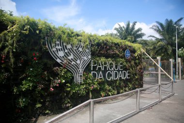 Salvador, Bahia, Brezilya - 28 Ocak 2022 Salvador 'daki Parque da Cidade manzarası.