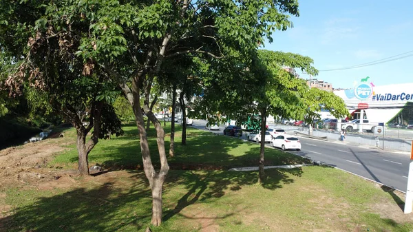 Salvador Bahia Brasilien Februar 2022 Blick Auf Die Region Lucaia — Stockfoto