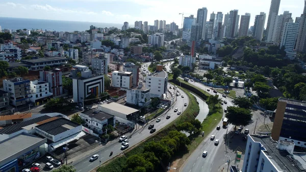 Salvador Bahia Brasil Febrero 2022 Vista Región Lucaia Ciudad Salvador —  Fotos de Stock