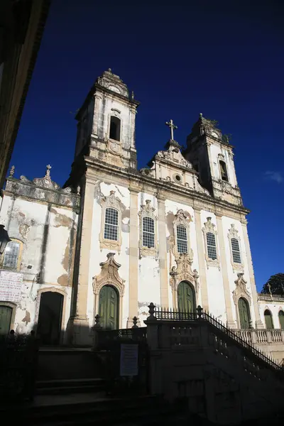 Salvador Bahia Brahb Марта 2022 Года Церковь Ордем Терседо Кармо — стоковое фото