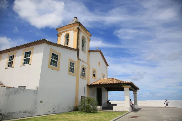 Salvador Bahia Brasil Março 2022 Igreja Mosteiro Nossa Senhora Monte — Fotografia de Stock