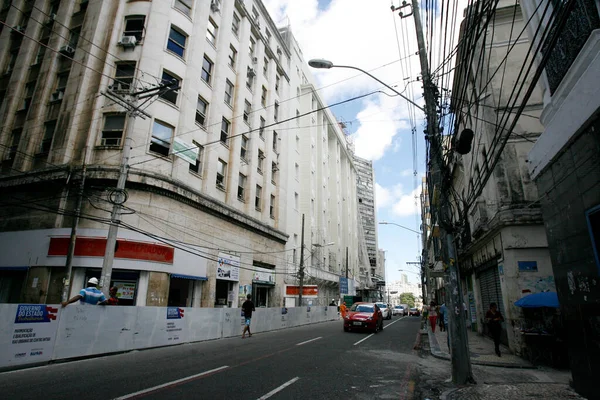 Salvador Bahia Brasil Setembro 2016 Vista Rua Chile Centro Velho — Fotografia de Stock