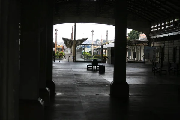 2016年9月17日 萨尔瓦多Calcada街区的Suburban火车站 — 图库照片