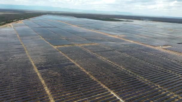 Oliveira Dos Brejinhos Bahia Brasilien Mai 2022 Solaranlage Auf Einem — Stockvideo