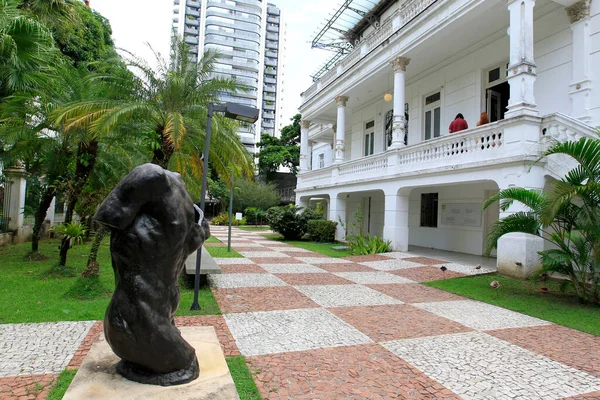 Salvador Bahia Βραζιλία Μαΐου 2022 Γλυπτική Του Καλλιτέχνη Auguste Rodin — Φωτογραφία Αρχείου