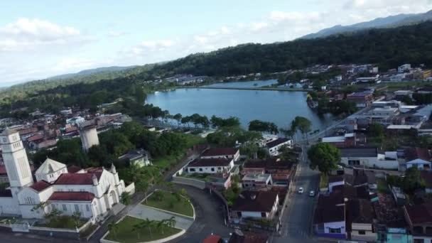 Itajuipe Bahia Brazil May 2022 Вид Озеро Місті Ітаджуйпе Півдні — стокове відео