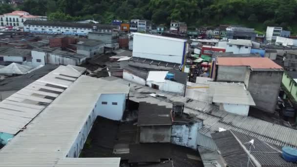 Salvador Bahia Brésil Avril 2022 Vue Aérienne Région Foire Sao — Video