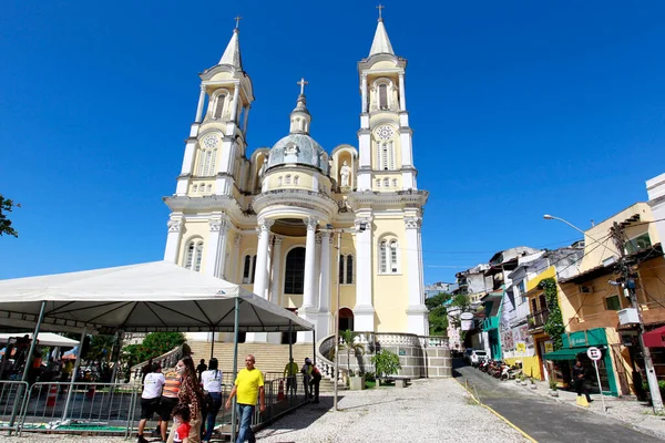 Ilheus Bahia Brazil Junio 2022 Vista Catedral Sao Sebastiao Ciudad — Foto de Stock