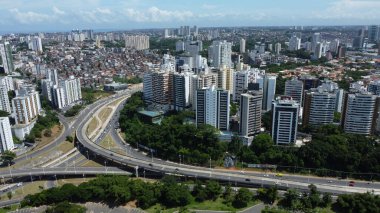 Salvador, Bahia, Brezilya - 28 Ocak 2022 Salvador 'daki Parque da Cidade manzarası