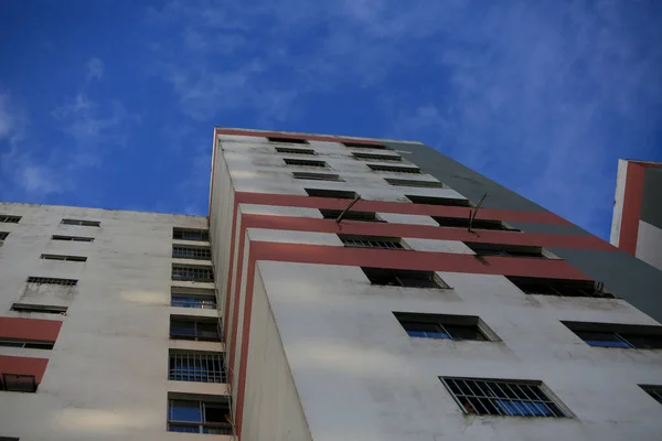 ブラジル バヒアのサルヴァドール2022年6月12日 サルバドール市内の中流階級のマンションの住宅の眺め — ストック写真