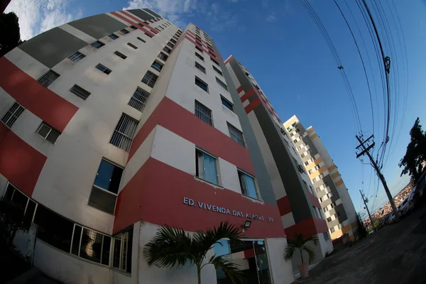 Salvador Bahia Brasil Junho 2022 Vista Prédio Residencial Condomínio Classe — Fotografia de Stock