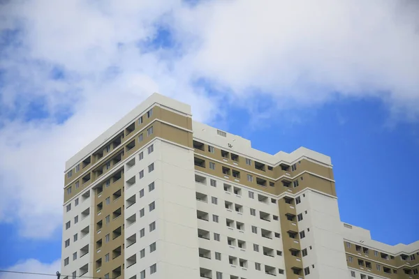 Salvador Bahia Brasil Junho 2022 Fachada Prédio Residencial Condomínio Cidade — Fotografia de Stock