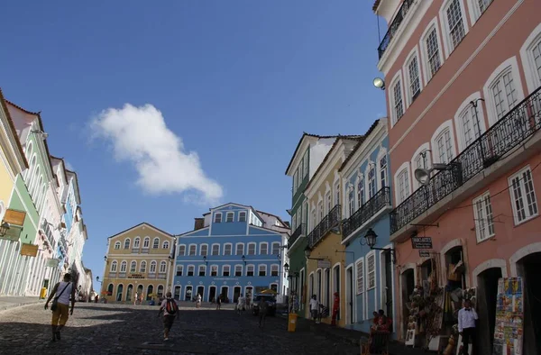 Salvador Bahia Brazília Március 2014 Kilátás Pelourinho Történelmi Központjában Salvador — Stock Fotó