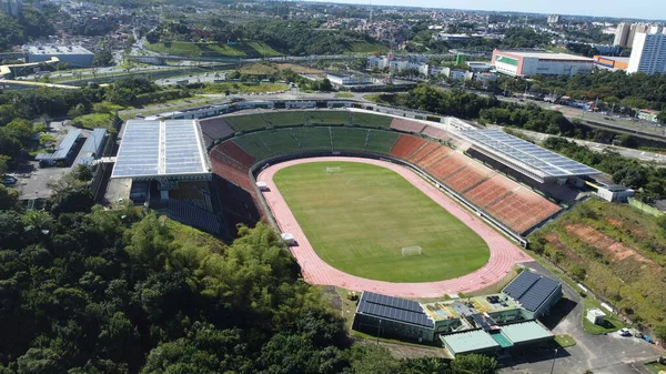 Salvador Bahia Brazil August 2022 Aerial View Estadio Metropolitano Governador — Stock Photo, Image