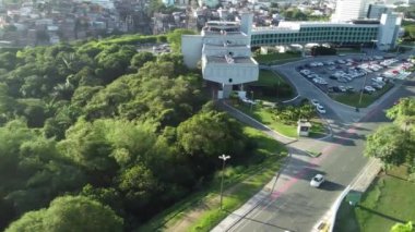 salvador, bahia, brazil - august 5, 2022: Building of the Department of Education of the State of Bahia in the city of Salvador.