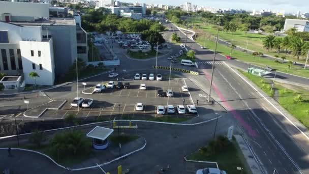 Salvador Bahia Brazil August 2022 Building Bahia Court Justice City — Stock videók