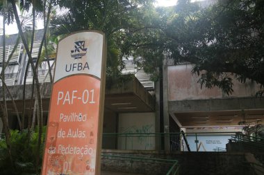 salvador, bahia, brazil - september 1, 2022: Federation Classroom, on the Ondina campus of the Federal University of Bahia in the city of Salvador.