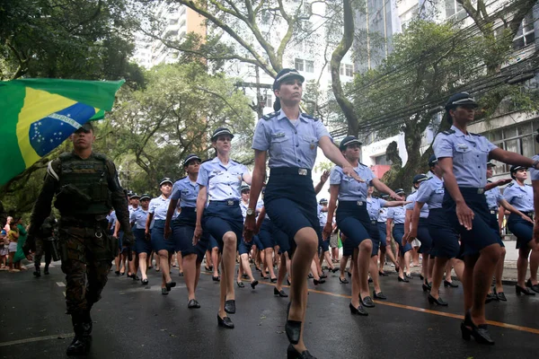 Salvador Bahia Brazil September 2022 Military Personnel Aeronautica Brazilian Air — Stock Fotó