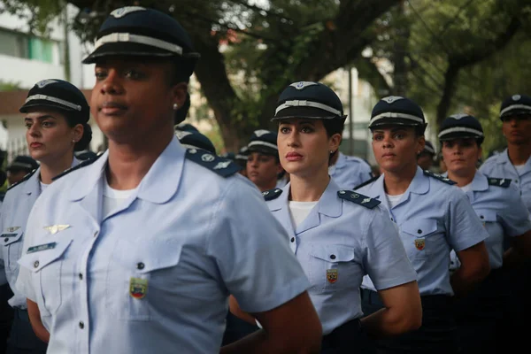 Salvador Bahia Brazil September 2022 Military Personnel Aeronautica Brazilian Air — 图库照片