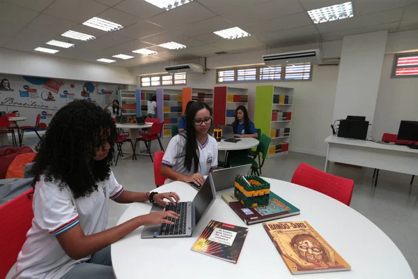 Santana Bahia Brazil September 2022 Library Full Time State Public — Stock Photo, Image