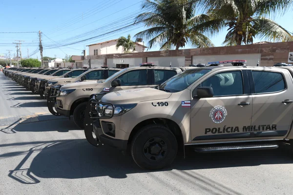 アイス バイーア ブラジル 9月13 2022 アイス市の州政府によって配信されたバイーアの軍事警察の新しい車両 — ストック写真