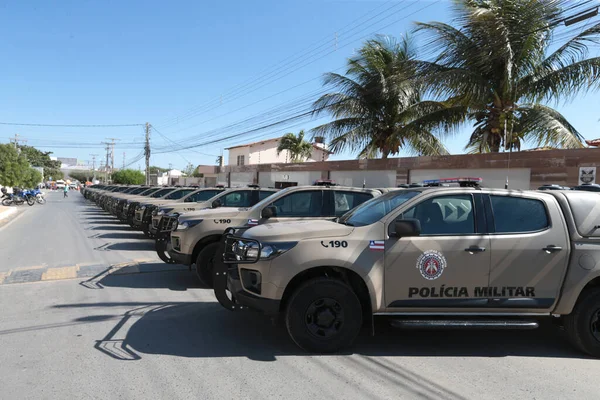 アイス バイーア ブラジル 9月13 2022 アイス市の州政府によって配信されたバイーアの軍事警察の新しい車両 — ストック写真