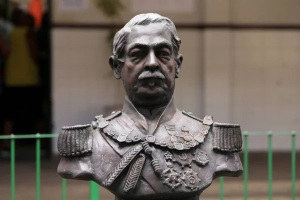 Salvador Bahia Brasil Outubro 2022 Escultura Soldado Duque Caxias Vista — Fotografia de Stock