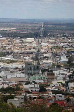 Vitoria da Conquista, Bahia, Brezilya - 14 Ekim 2022: Güneybatı Bahia 'daki Vitoria da Conquista şehri.