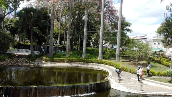 Vitoria Conquista Bahia Brazil October 2022 View Tancredo Neves Square — 图库照片